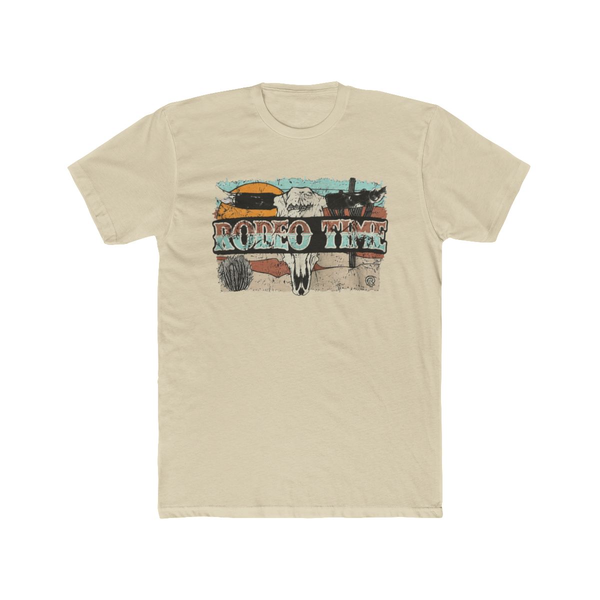 Rock & Roll Denim Dale Brisby Rodeo Time Black Graphic T Shirt BU21T02281