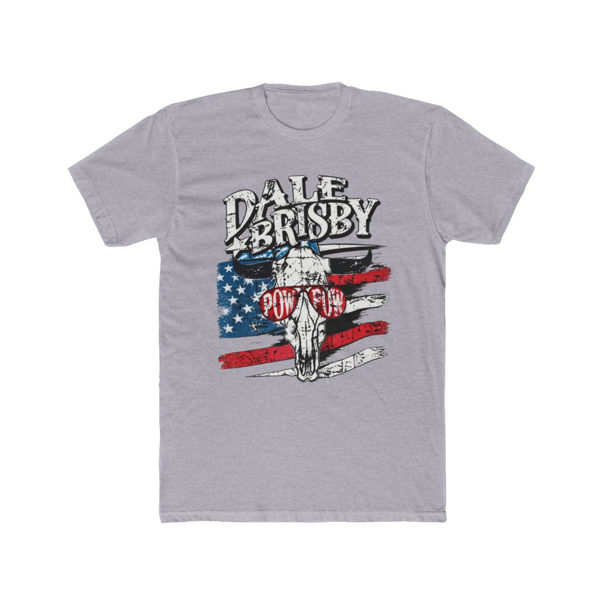 Dale Brisby Pow Pow Flag T Shirt - alternate angle 5, merchandise